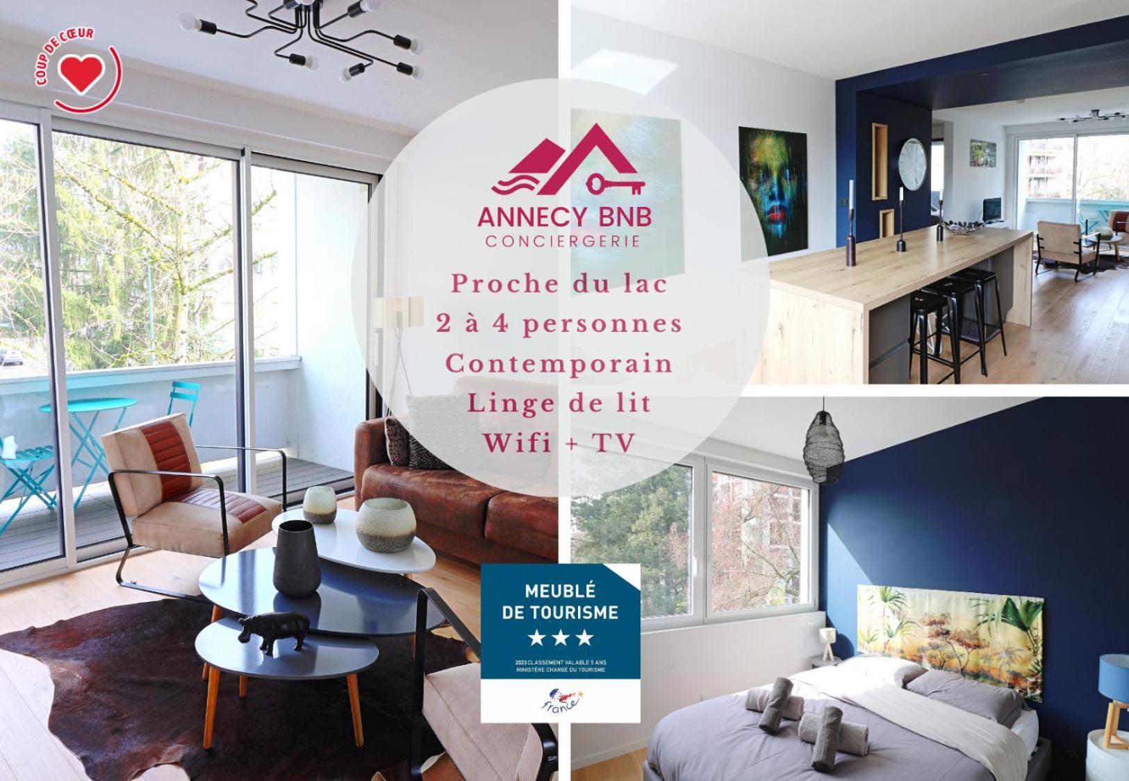 Coup De Coeur Appartement Lumineux, Calme Et Cosy อานซี ภายนอก รูปภาพ